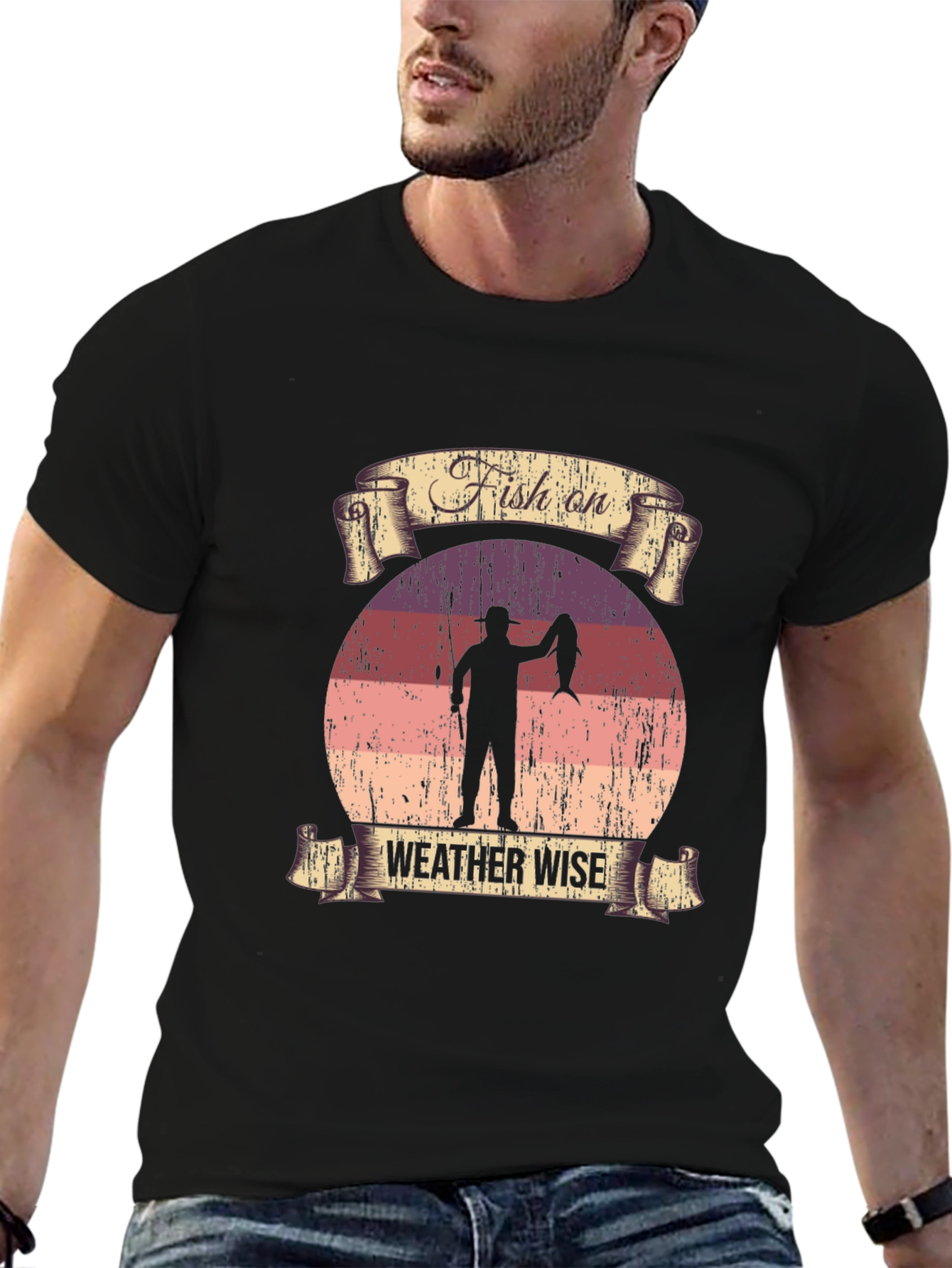 Fishing T-Shirt - Fish On Weather Wise
