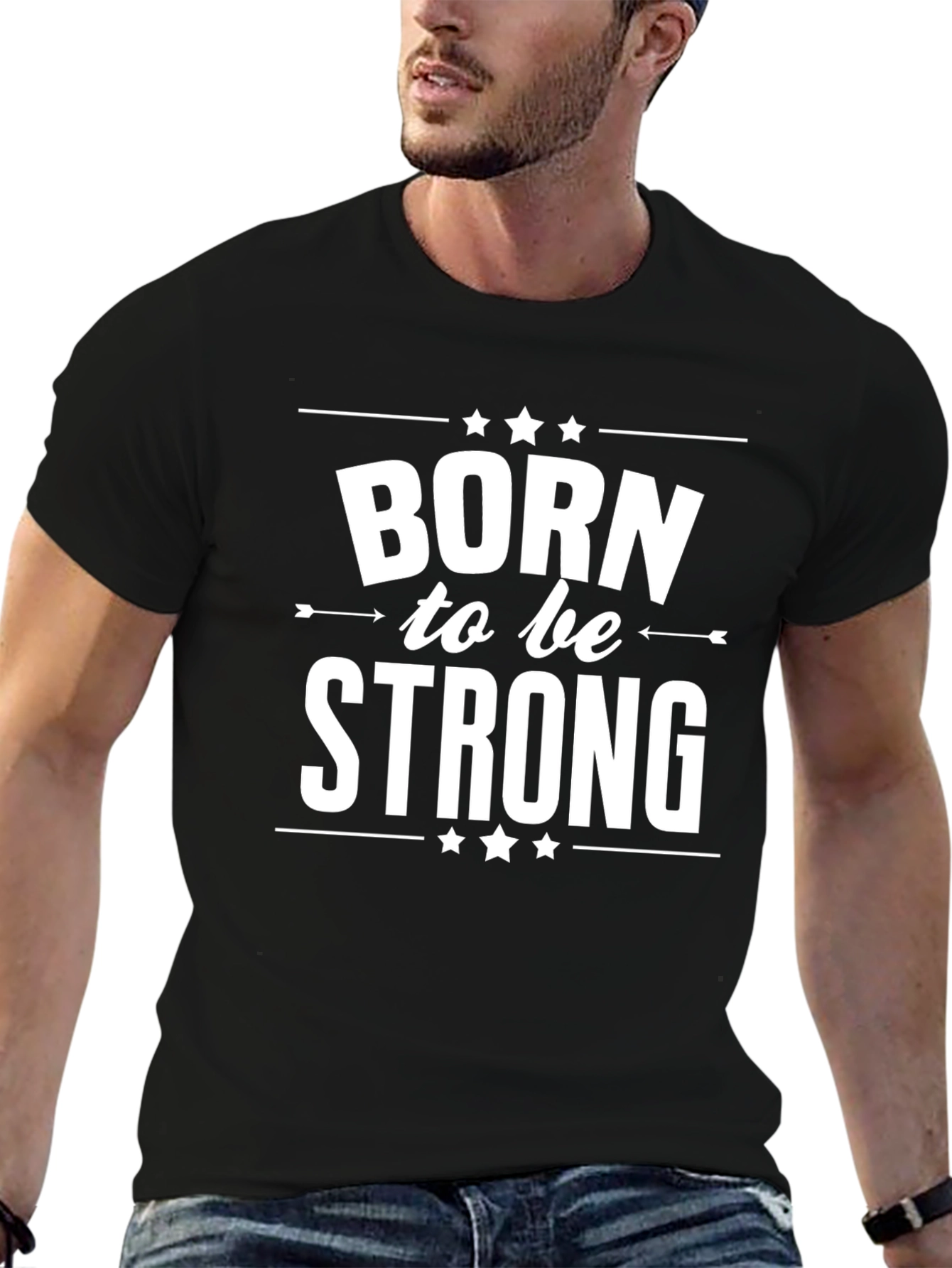 Born to be Strong Graphic T-Shirt