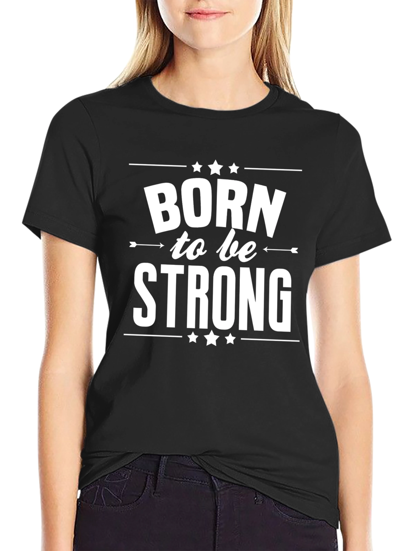 Born to be Strong Graphic T-Shirt
