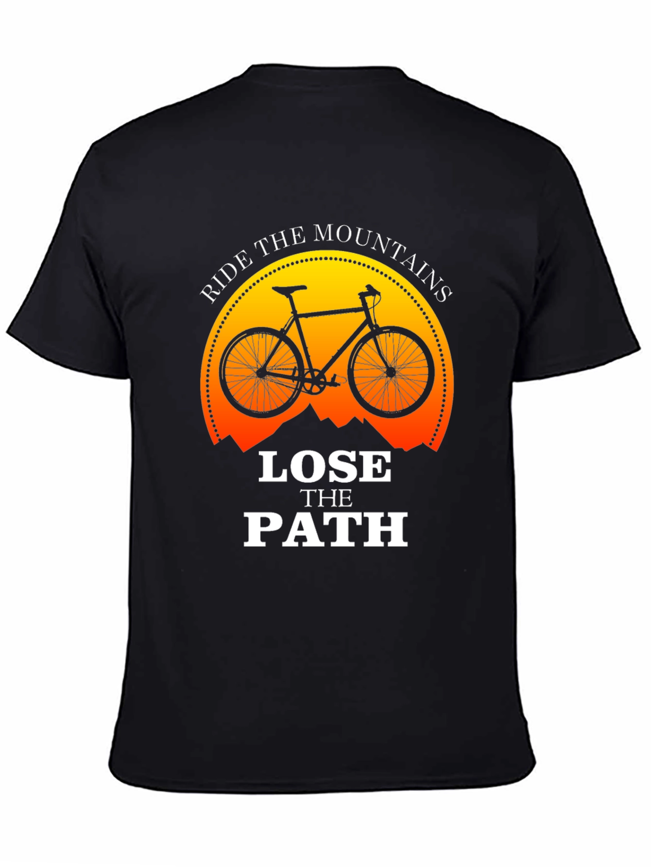Ride the Mountains Bike Graphic Tee