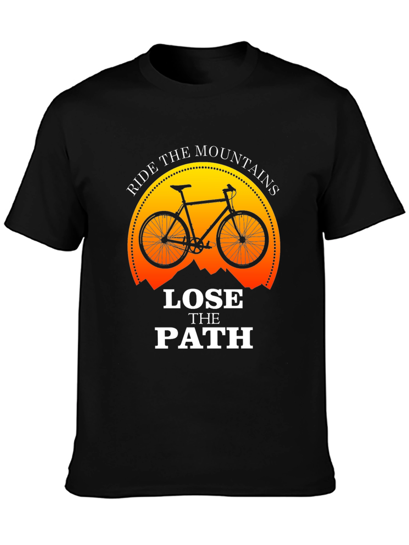 Ride the Mountains Bike Graphic Tee