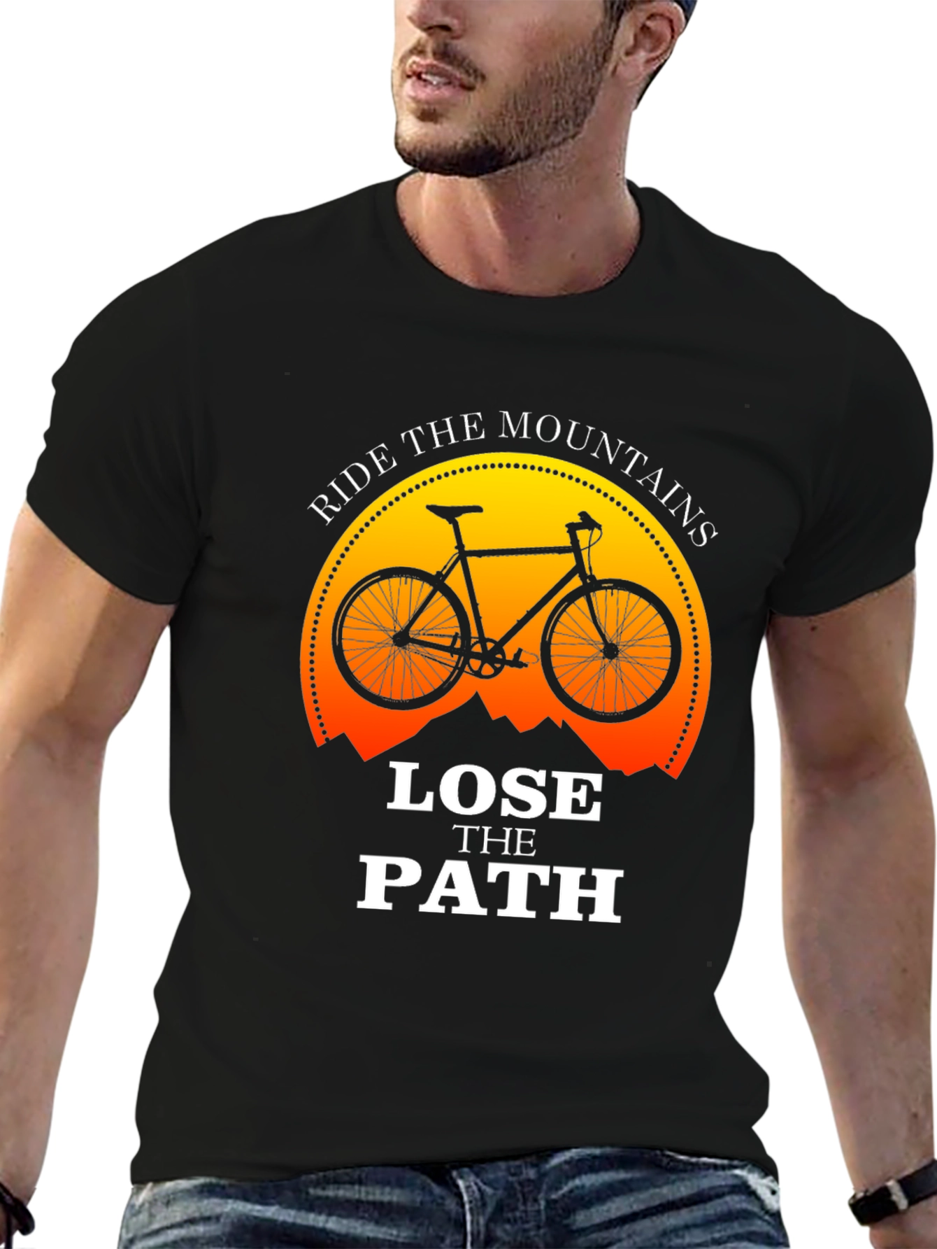 Ride the Mountains Bike Graphic Tee