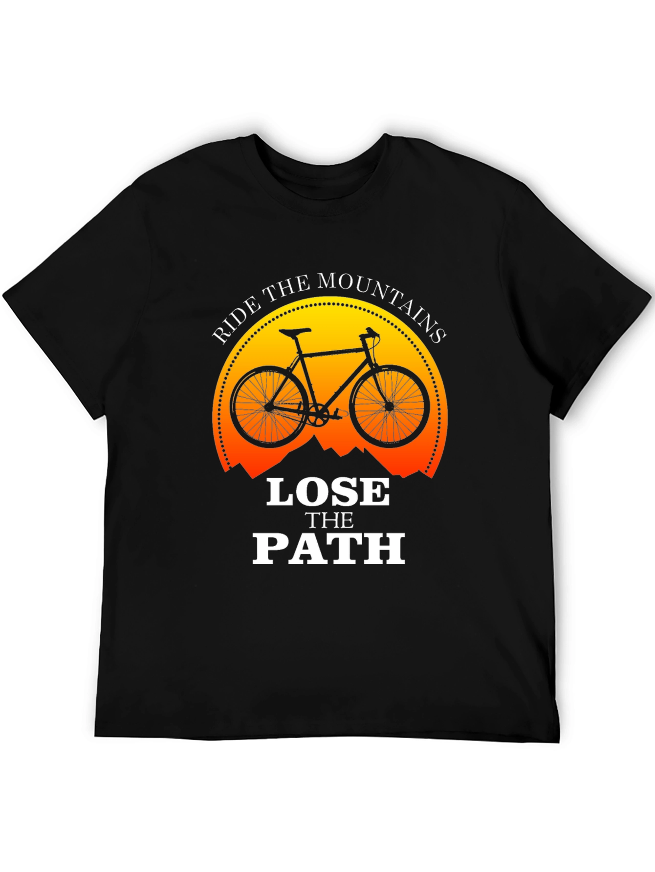 Ride the Mountains Bike Graphic Tee