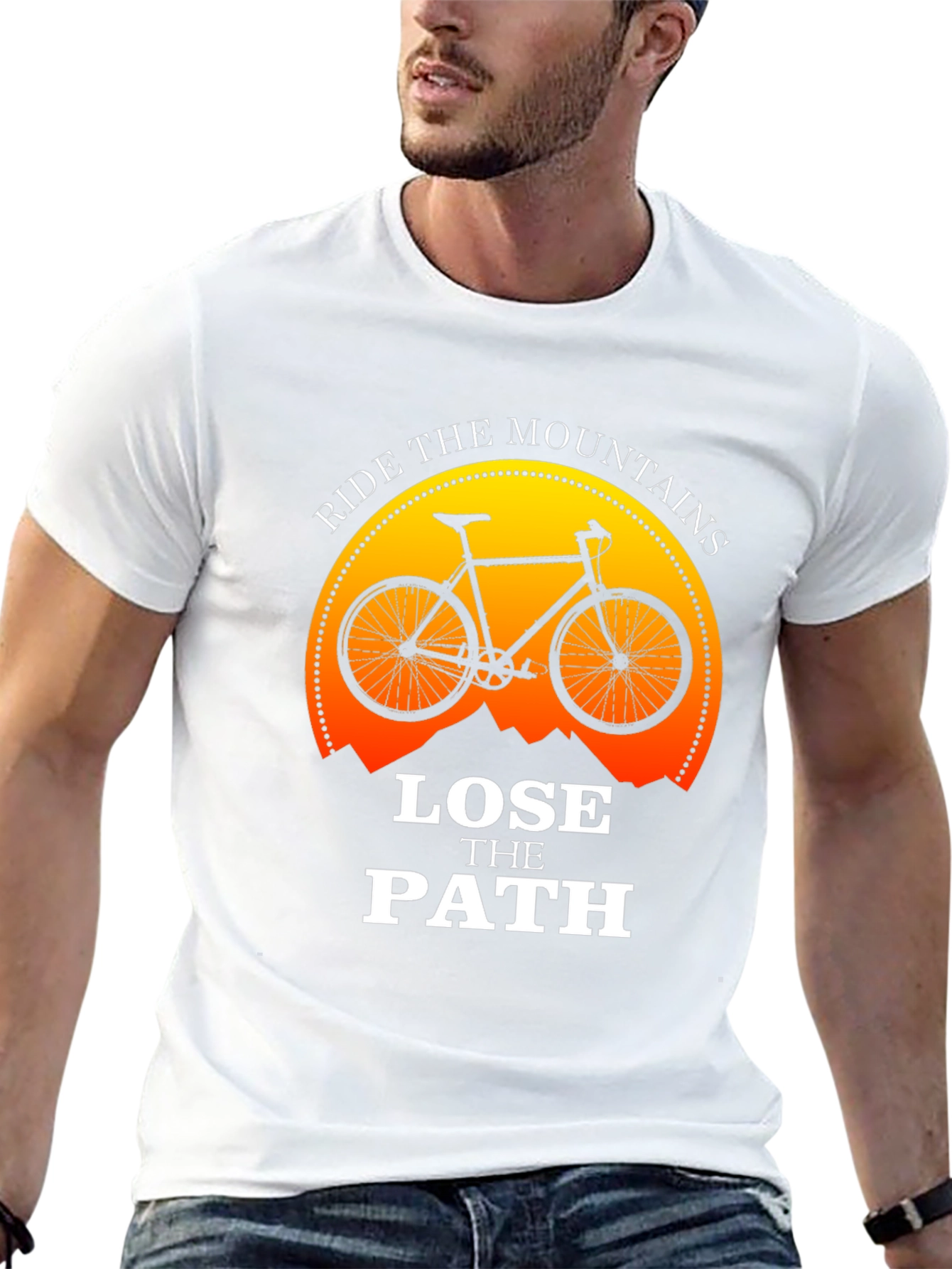 Ride the Mountains Bike Graphic Tee