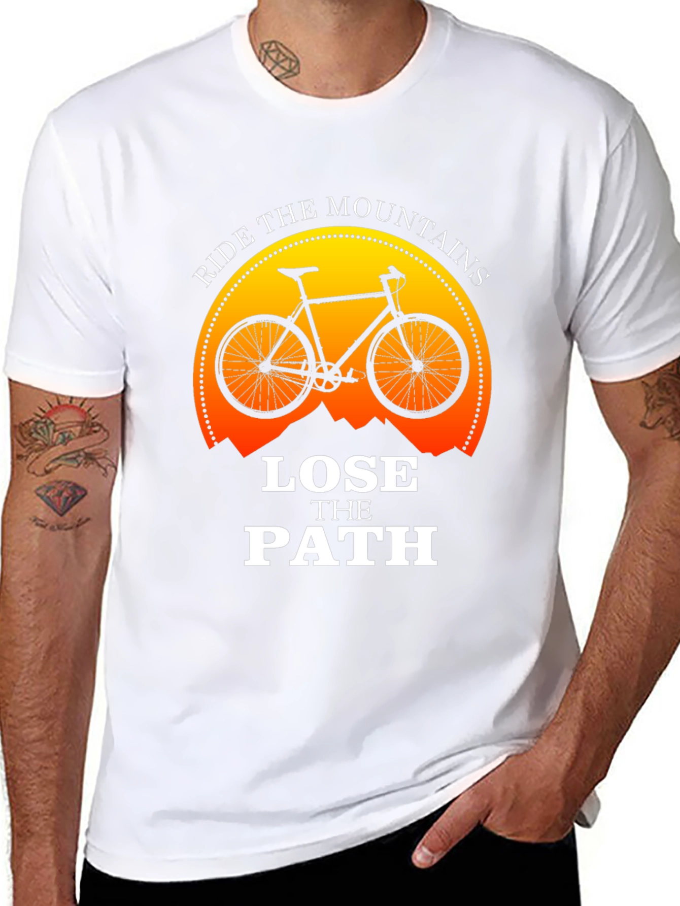 Ride the Mountains Bike Graphic Tee
