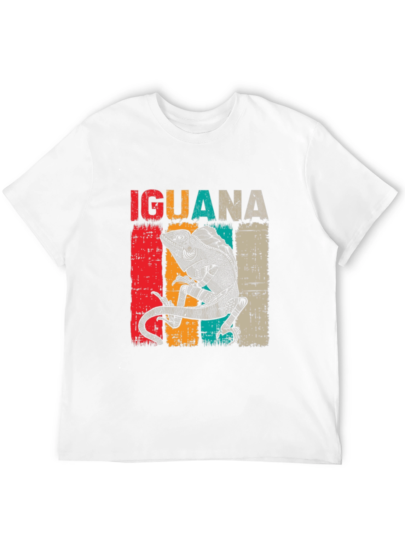 Iguana Graphic Tee - Retro Lizard Lover T-Shirt