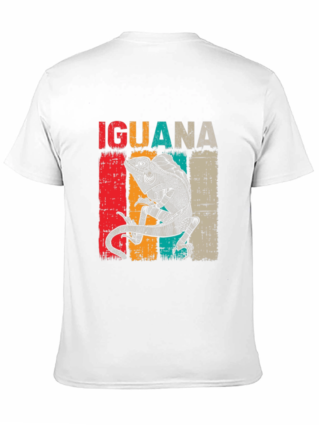 Iguana Graphic Tee - Retro Lizard Lover T-Shirt