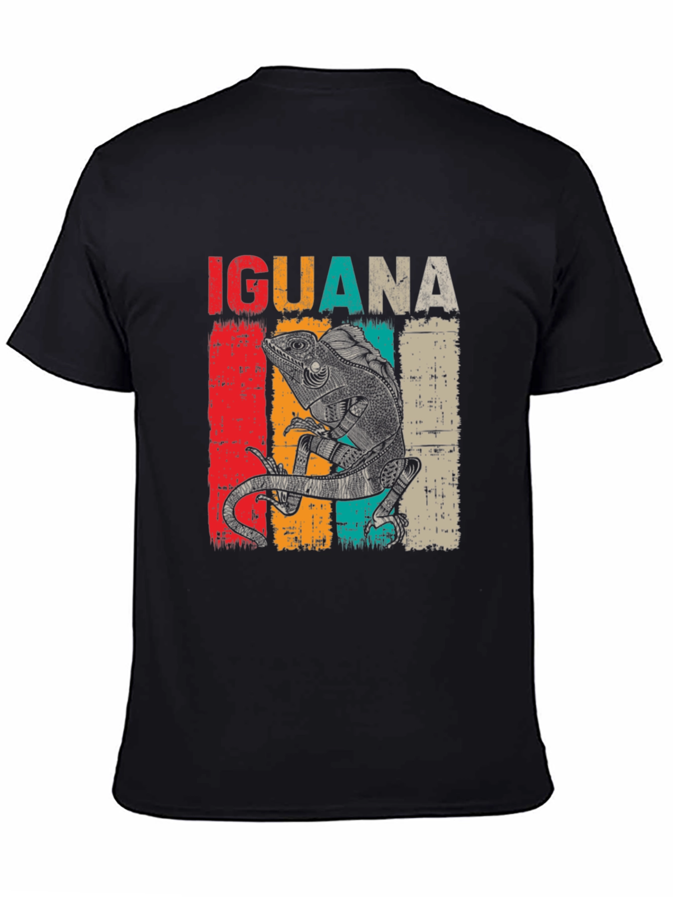 Iguana Graphic Tee - Retro Lizard Lover T-Shirt