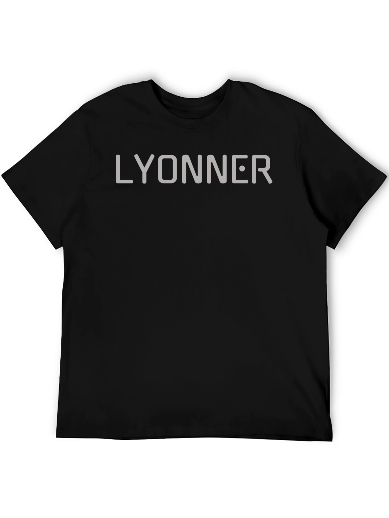 Lyonner Black Graphic Tee - Casual Style