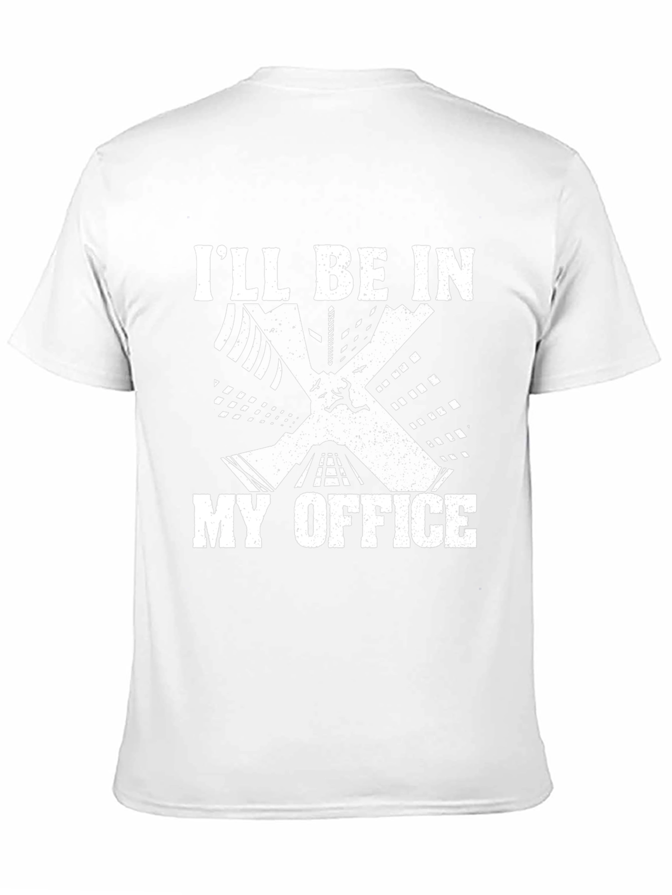 Ill Be in My Office Black T-Shirt