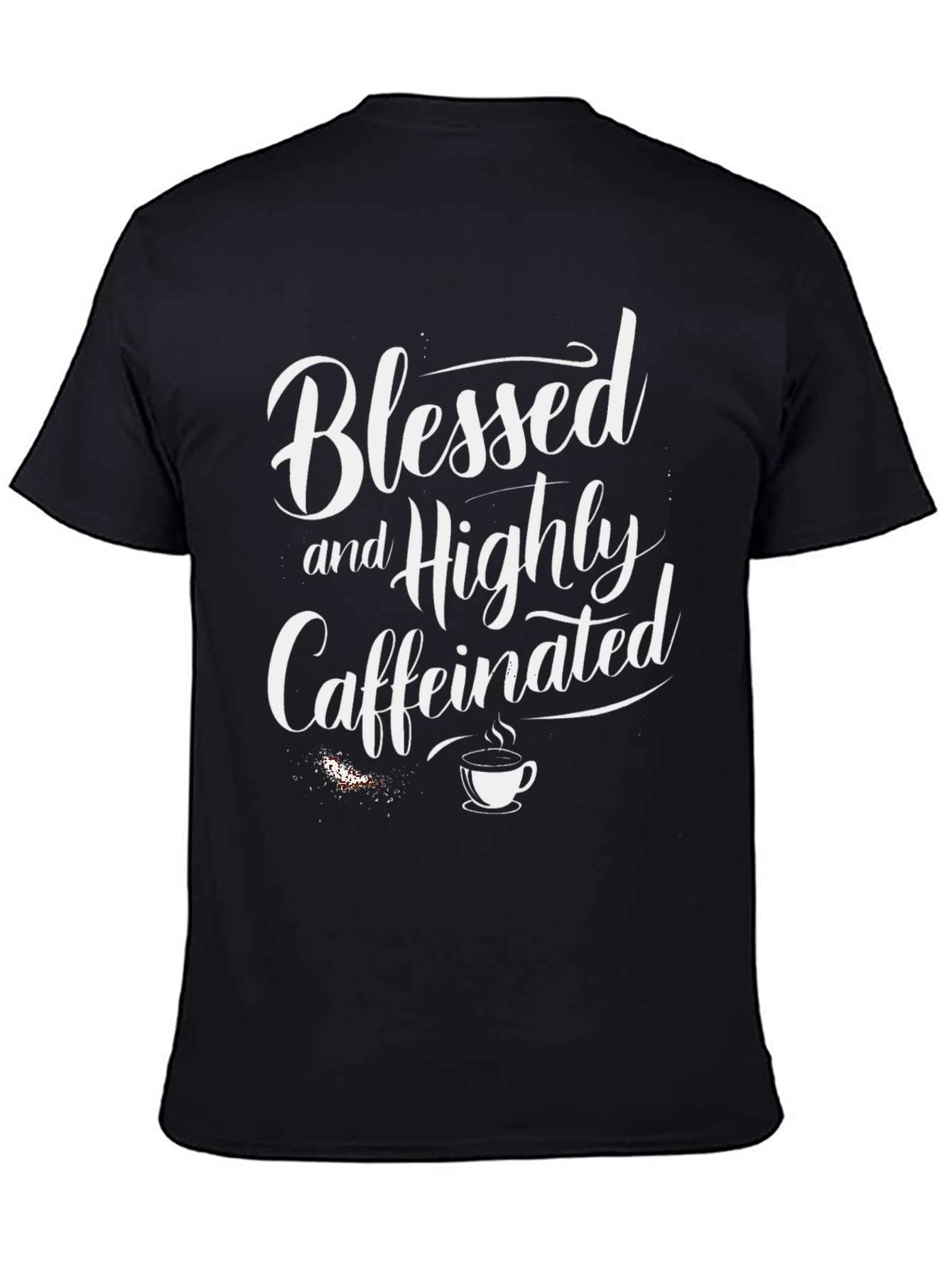 Blessed & Highly Caffeinated Graphic Tee