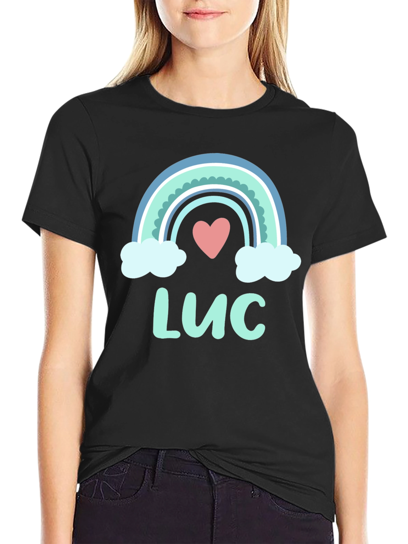 Cute Rainbow Heart T-Shirt - LUC