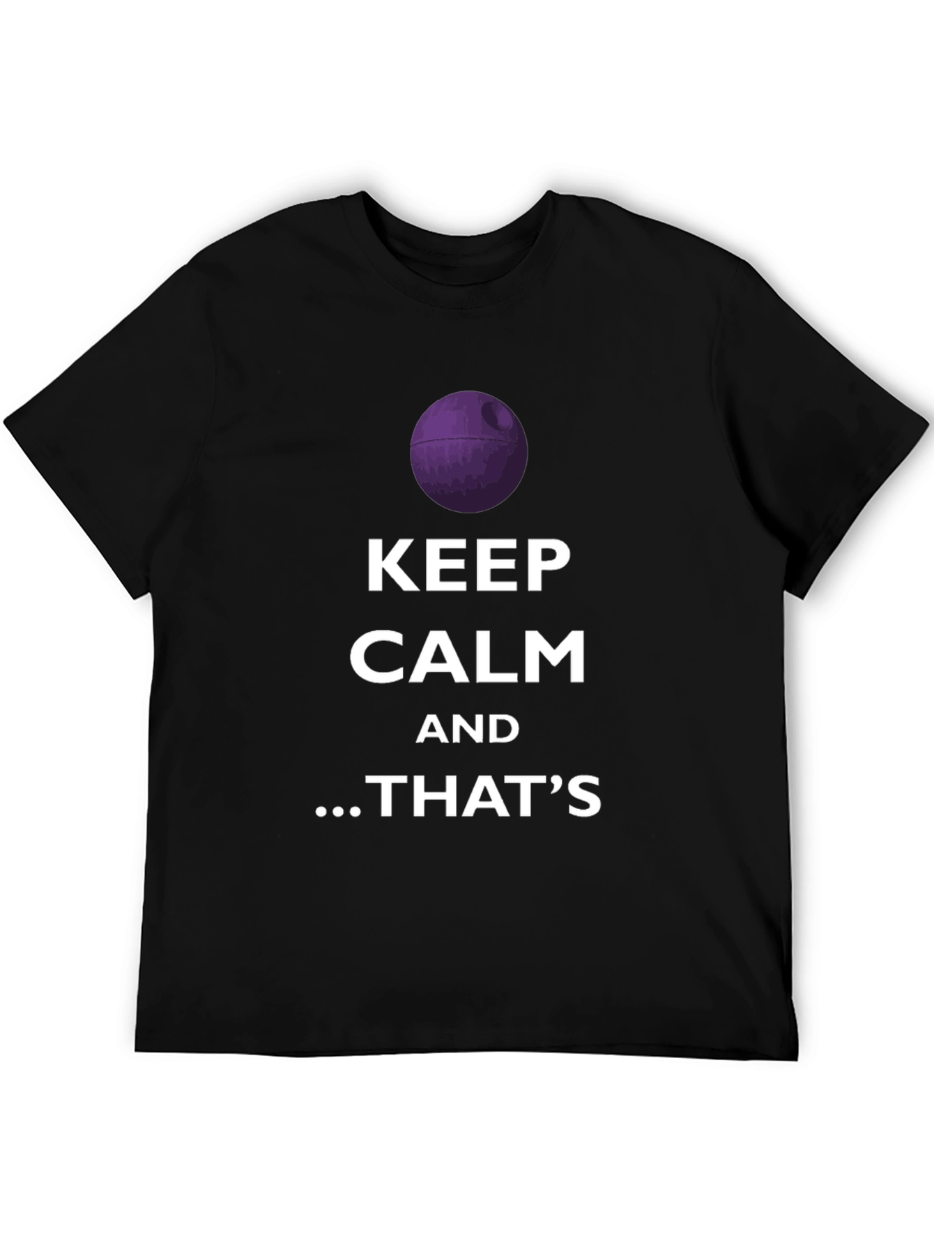 Keep Calm Death Star Graphic T-Shirt