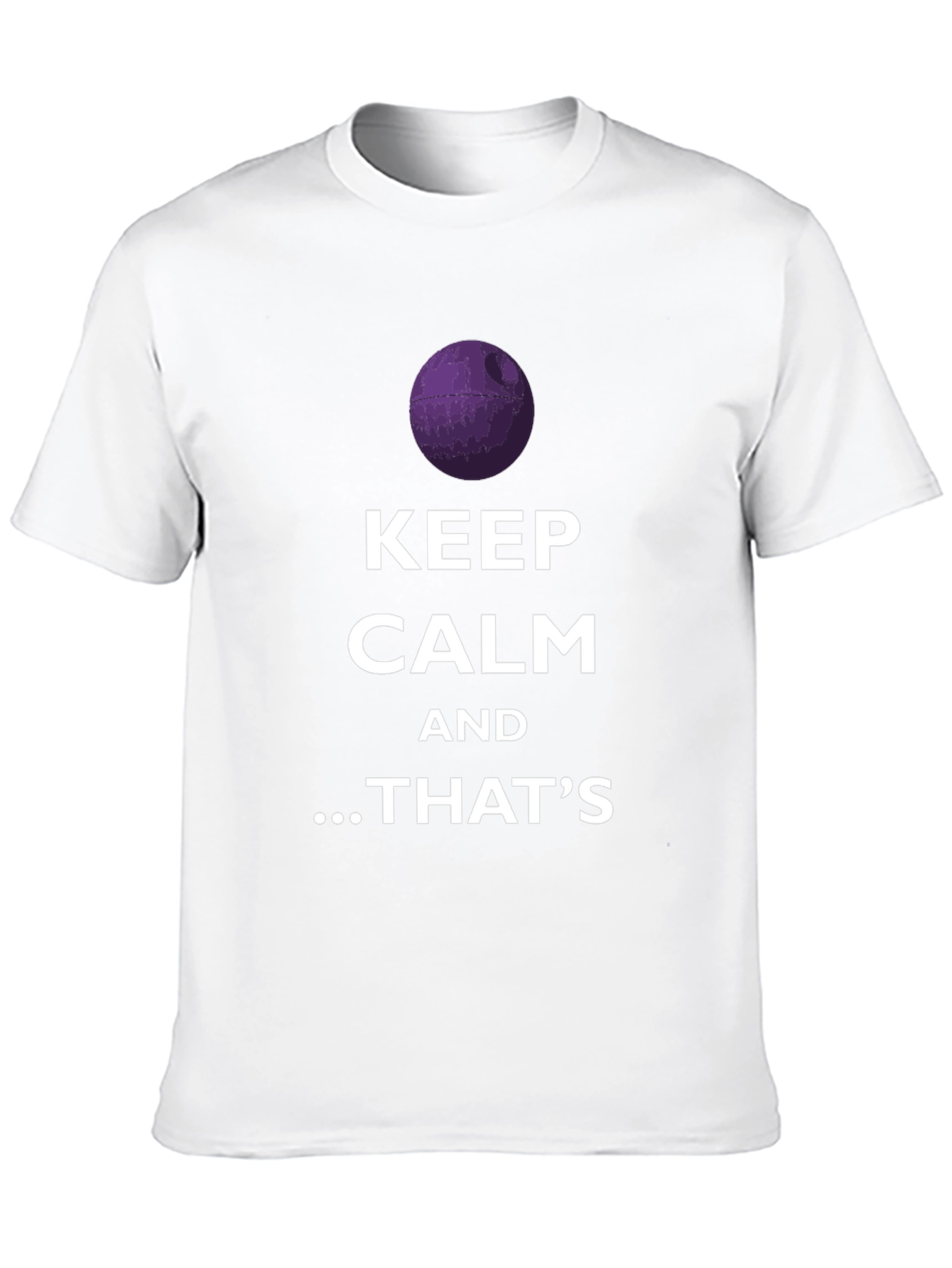 Keep Calm Death Star Graphic T-Shirt