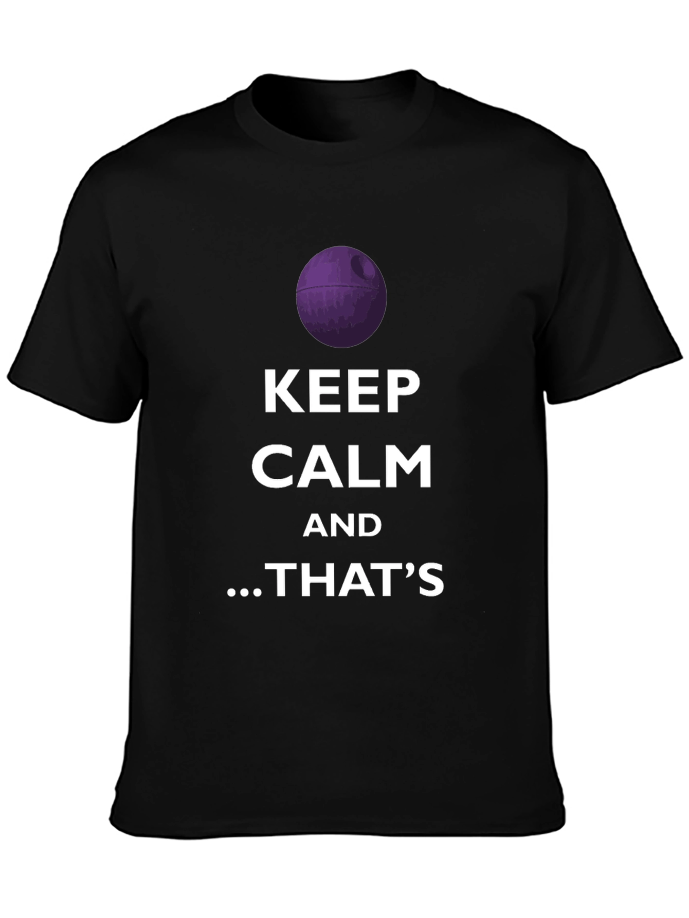Keep Calm Death Star Graphic T-Shirt