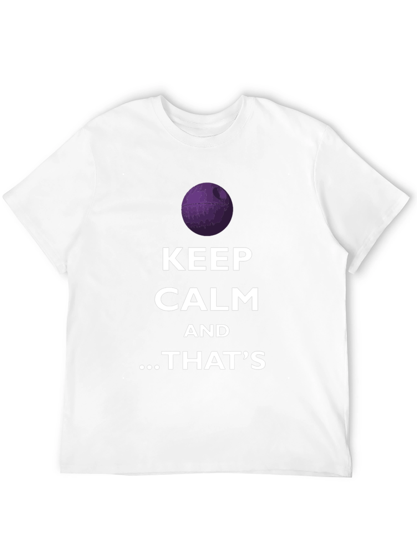 Keep Calm Death Star Graphic T-Shirt
