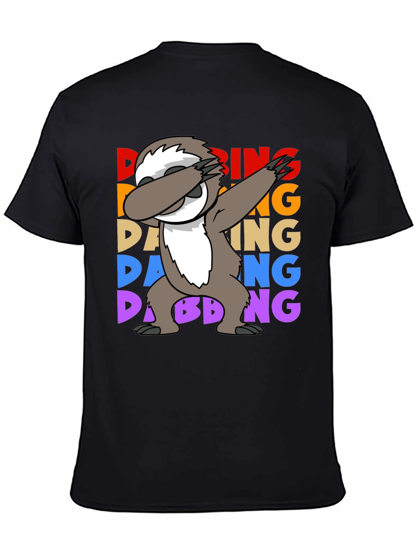 Dabbing Sloth Graphic Tee - Funny Sloth Lover Shirt