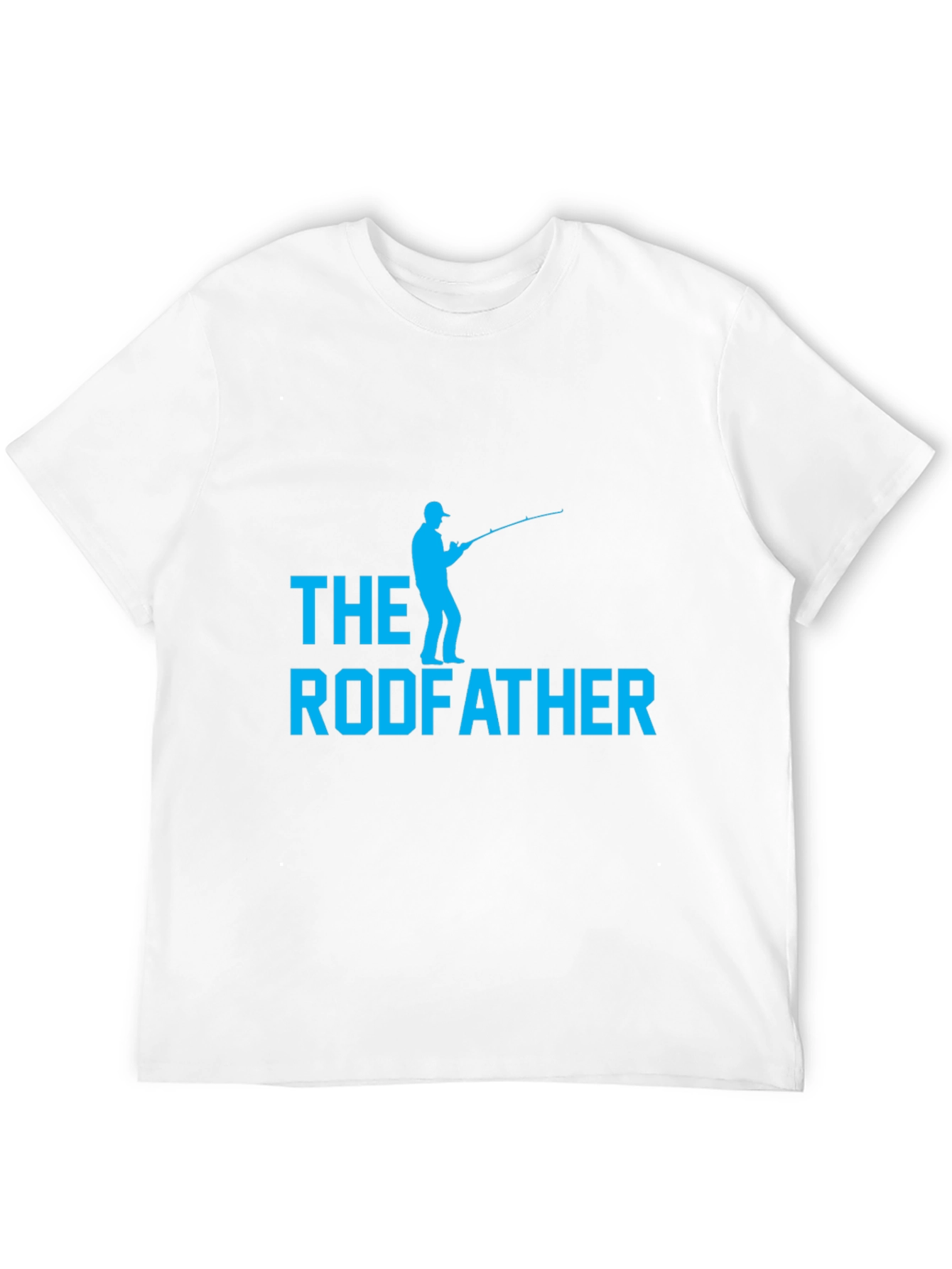 The Rodfather Fishing T-Shirt - Novelty Fisherman Tee
