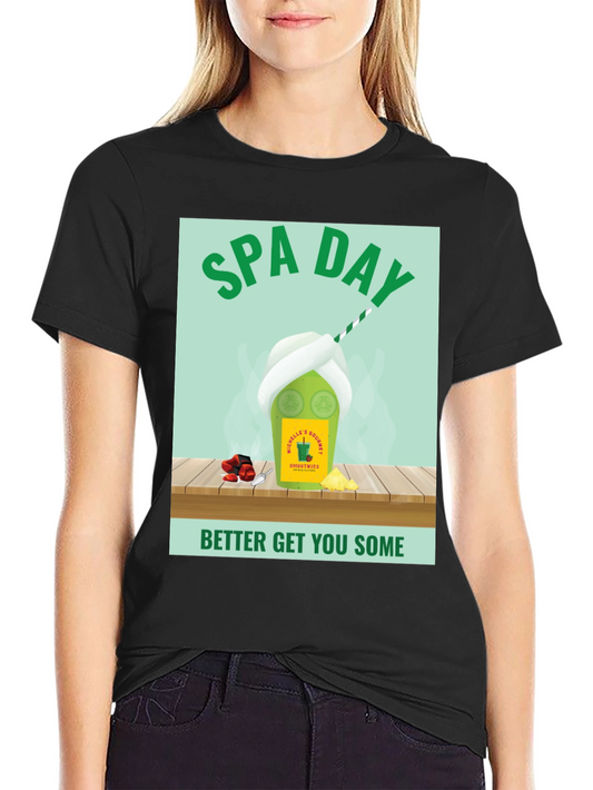 Spa Day Smoothie T-Shirt - Relaxation and Refreshment