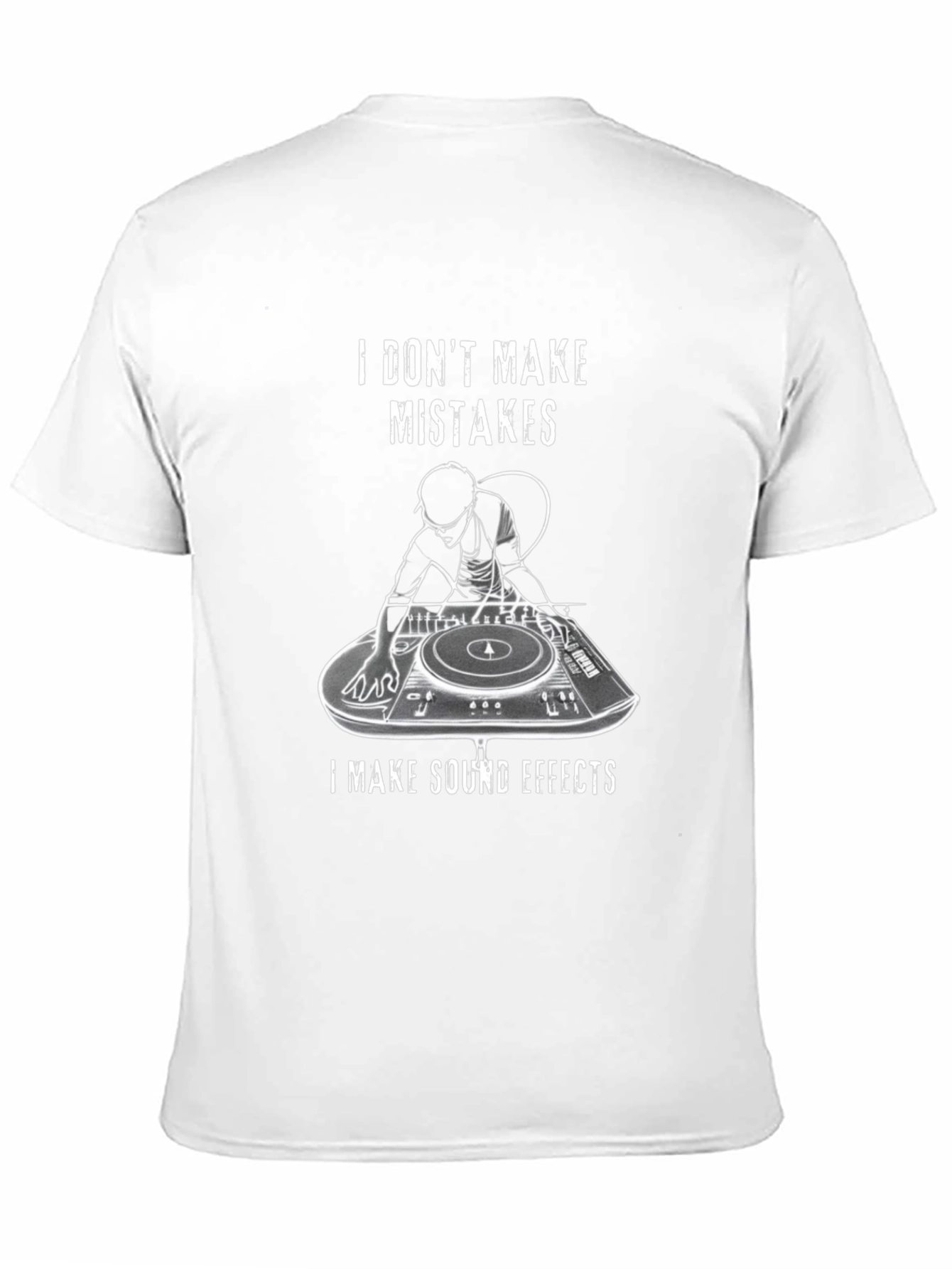 DJ Sound Effects Graphic Tee - Black