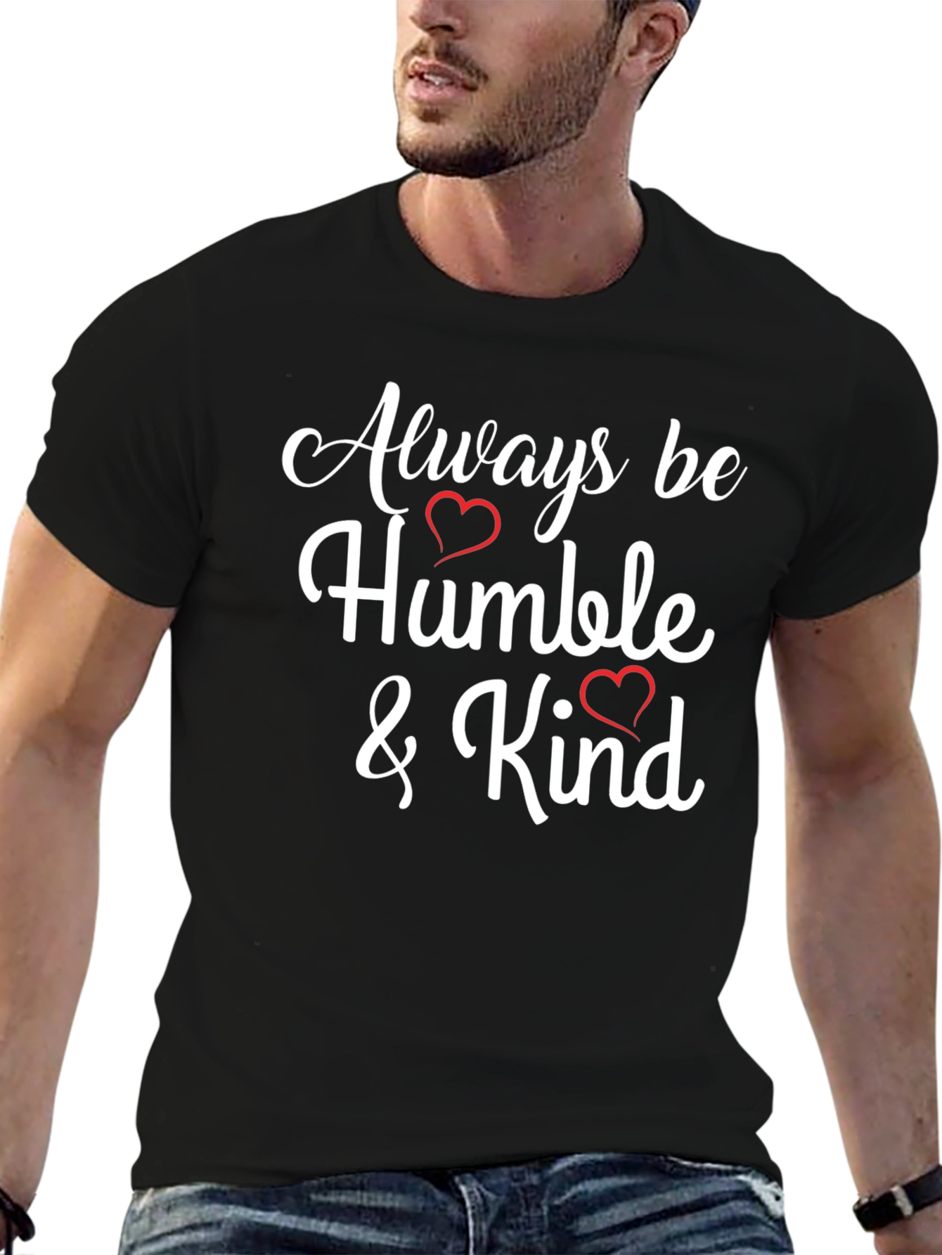 Always be Humble and Kind Black T-Shirt