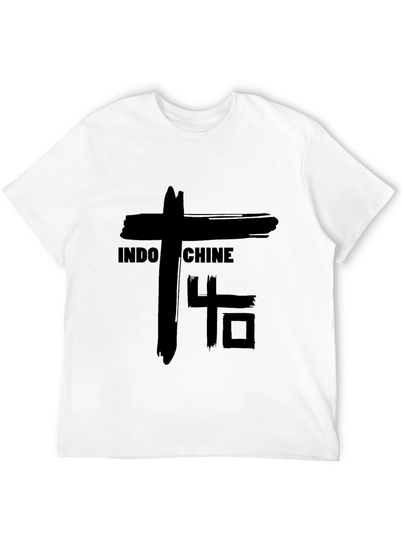 Indochine 40 T-Shirt - Black Graphic Tee