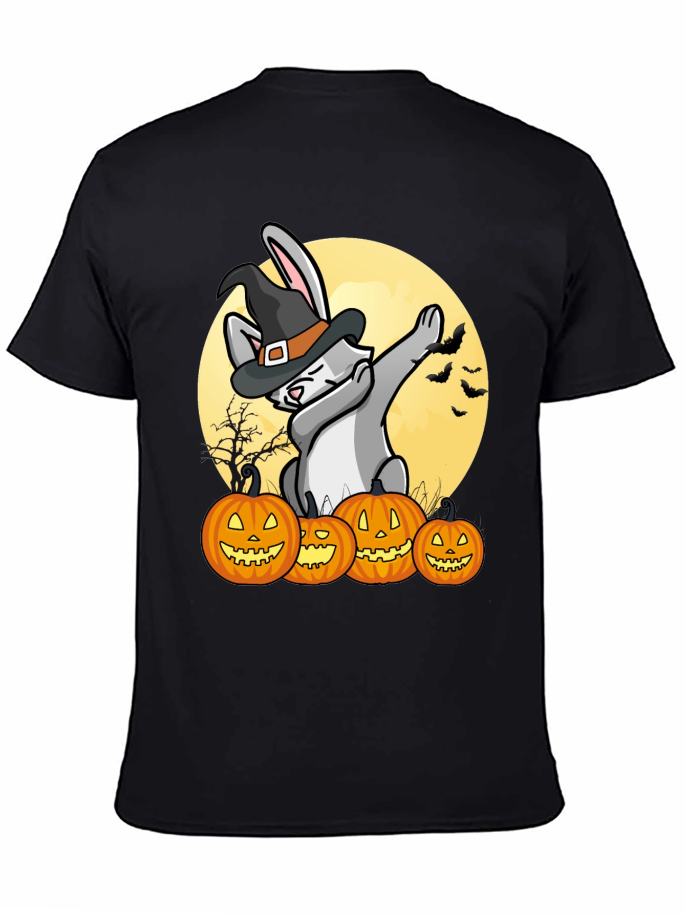 Halloween Bunny Dabbing T-Shirt