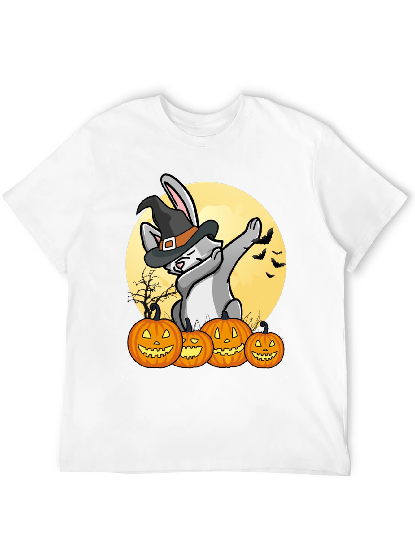 Halloween Bunny Dabbing T-Shirt