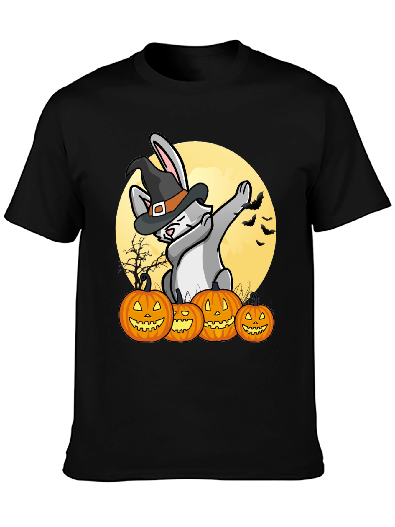 Halloween Bunny Dabbing T-Shirt