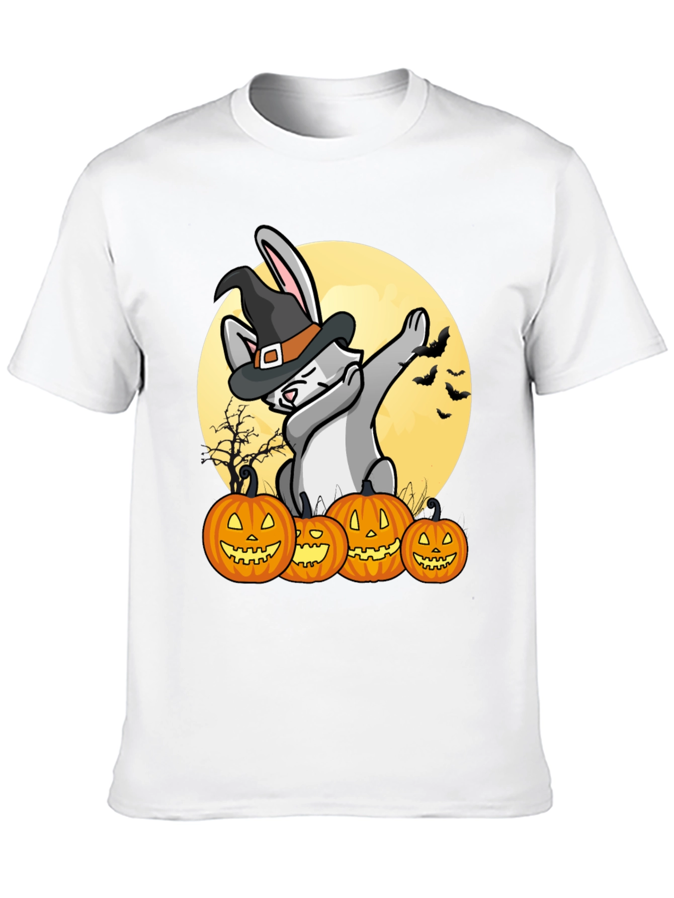 Halloween Bunny Dabbing T-Shirt