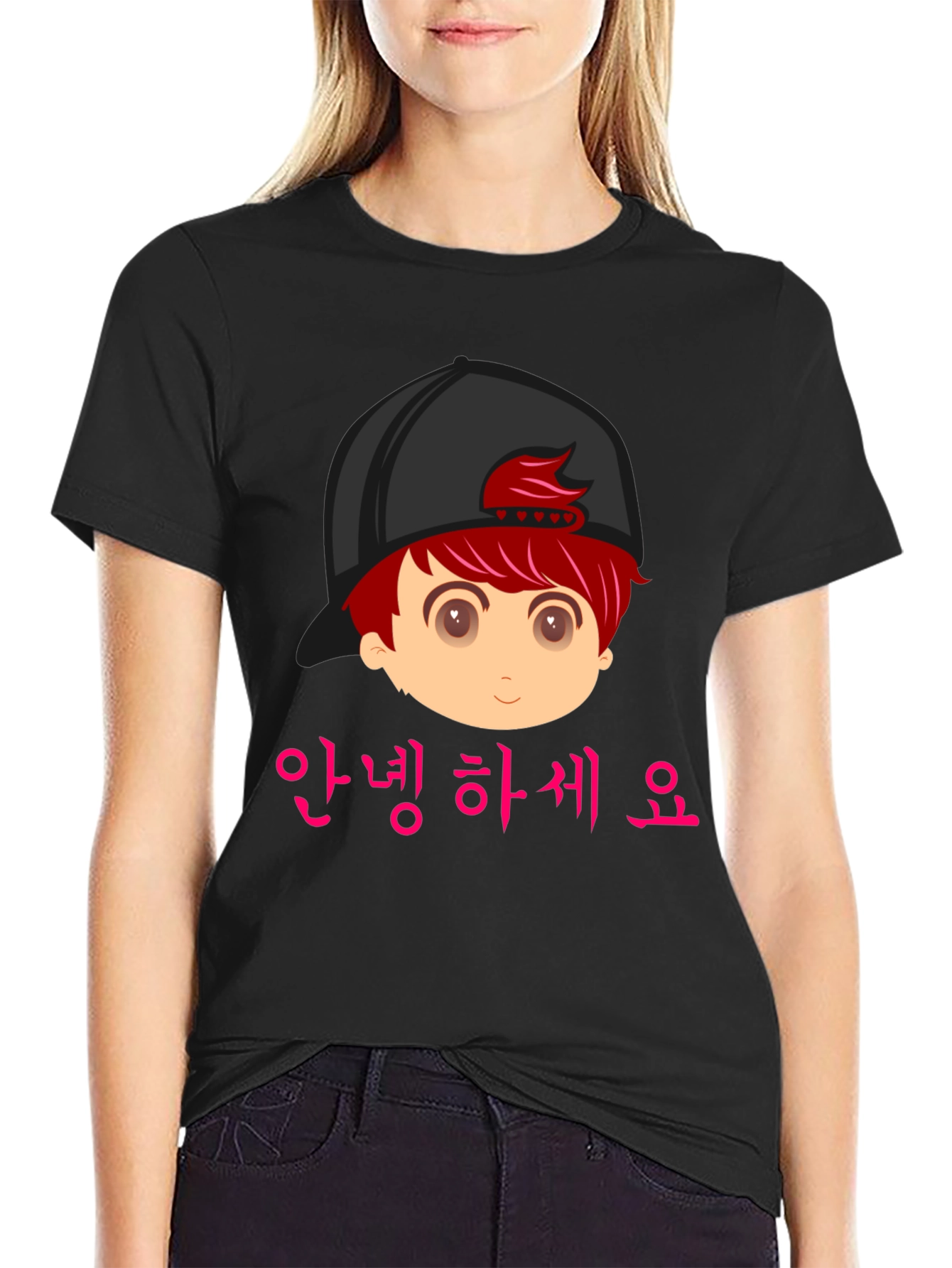 Korean Greetings Graphic Tee
