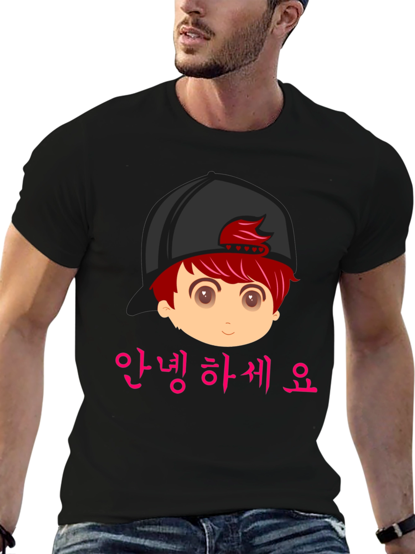Korean Greetings Graphic Tee