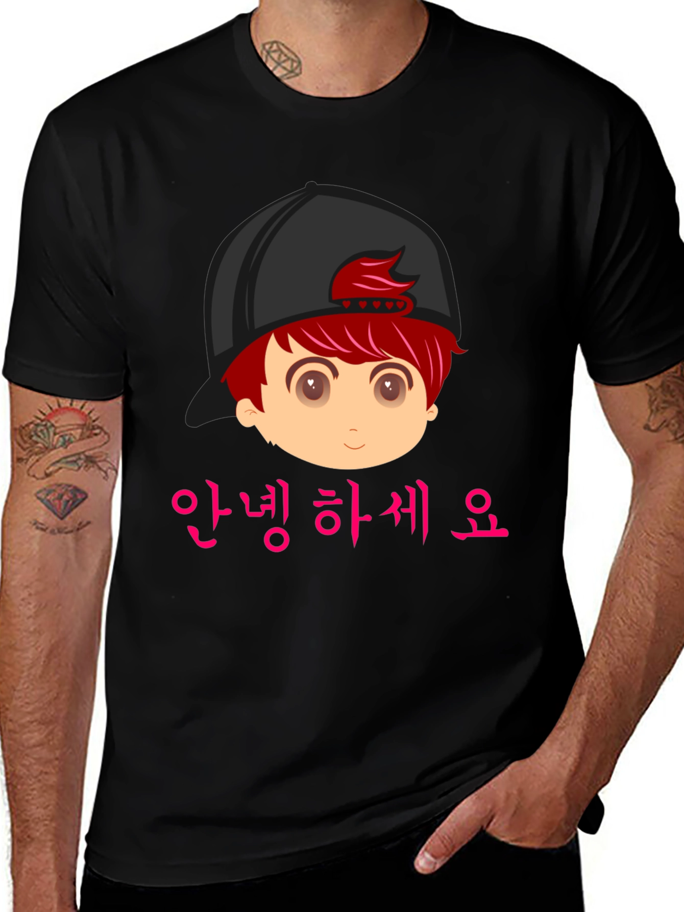 Korean Greetings Graphic Tee