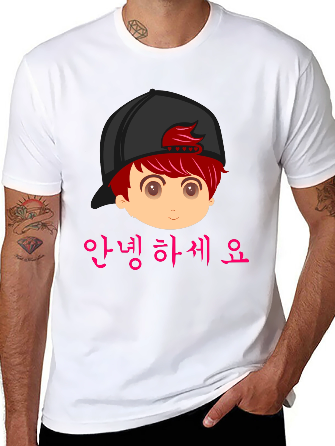 Korean Greetings Graphic Tee