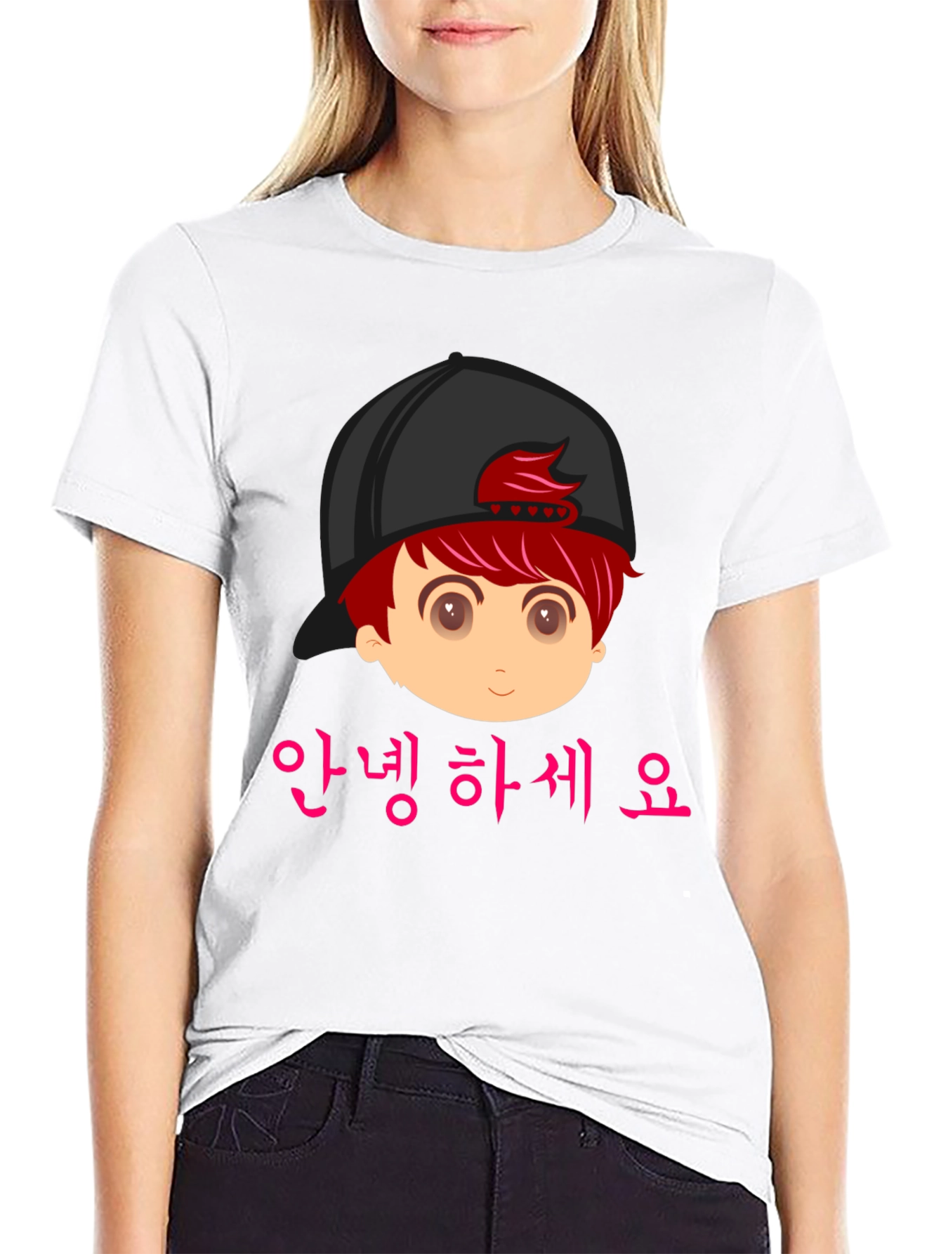 Korean Greetings Graphic Tee