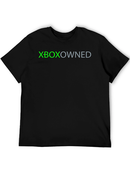 Xbox Owned Black Graphic T-Shirt - Gamer Style