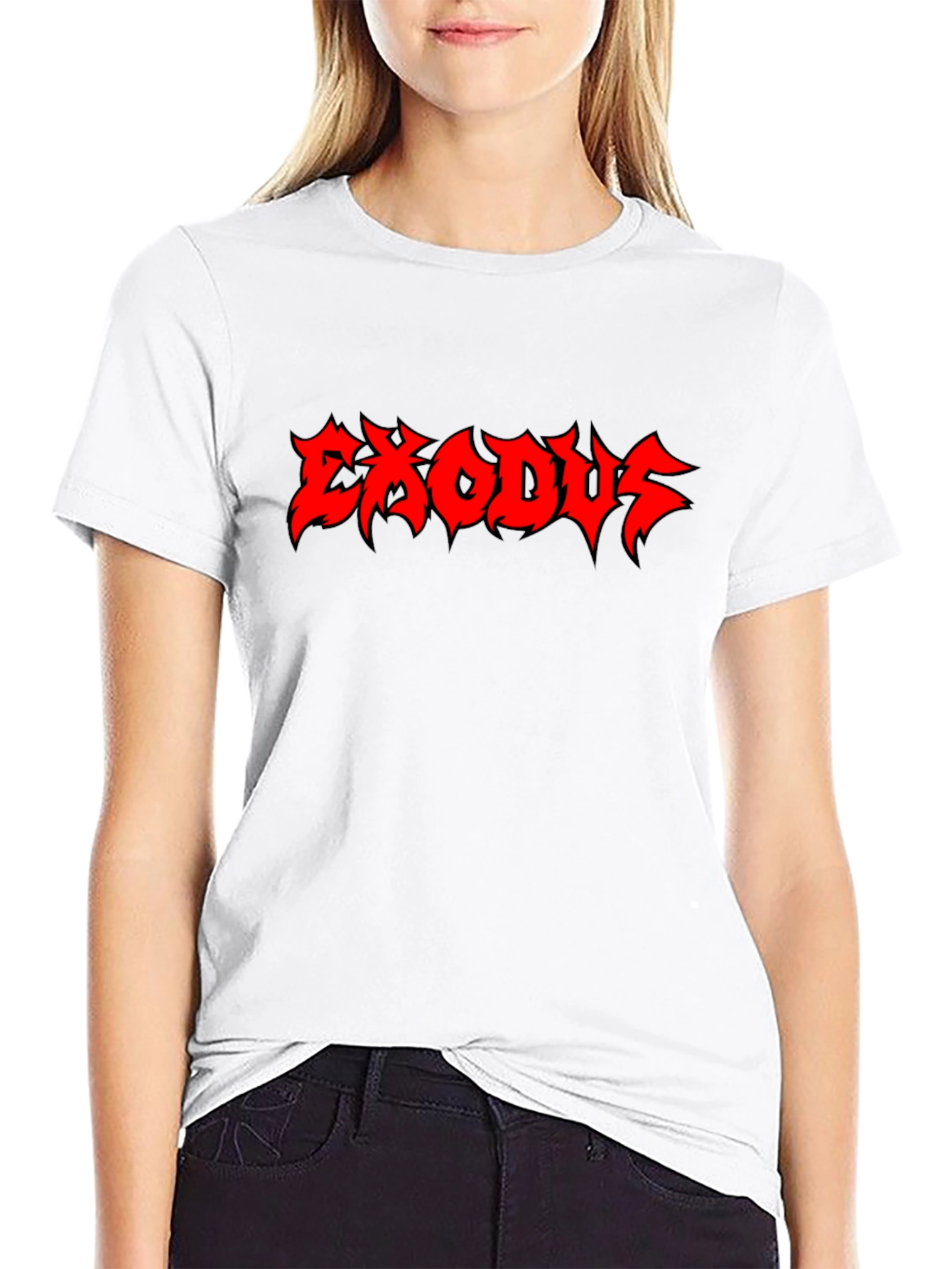 Exodus Band Logo Black T-Shirt