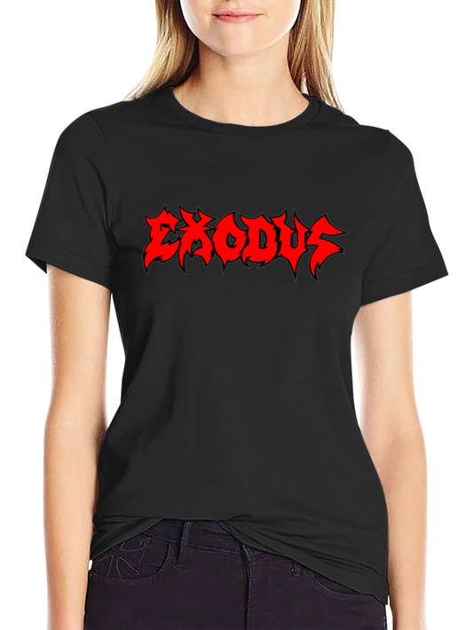 Exodus Band Logo Black T-Shirt