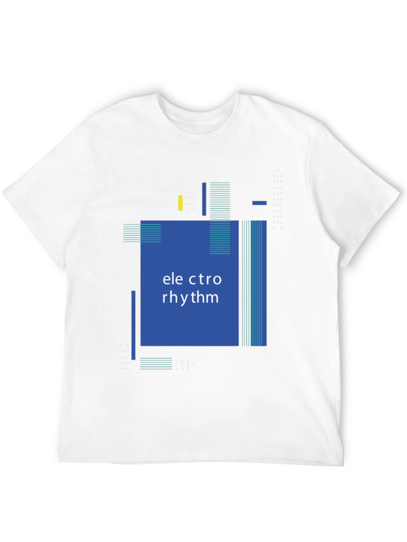 Electro Rhythm T-Shirt - Modern Graphic Design