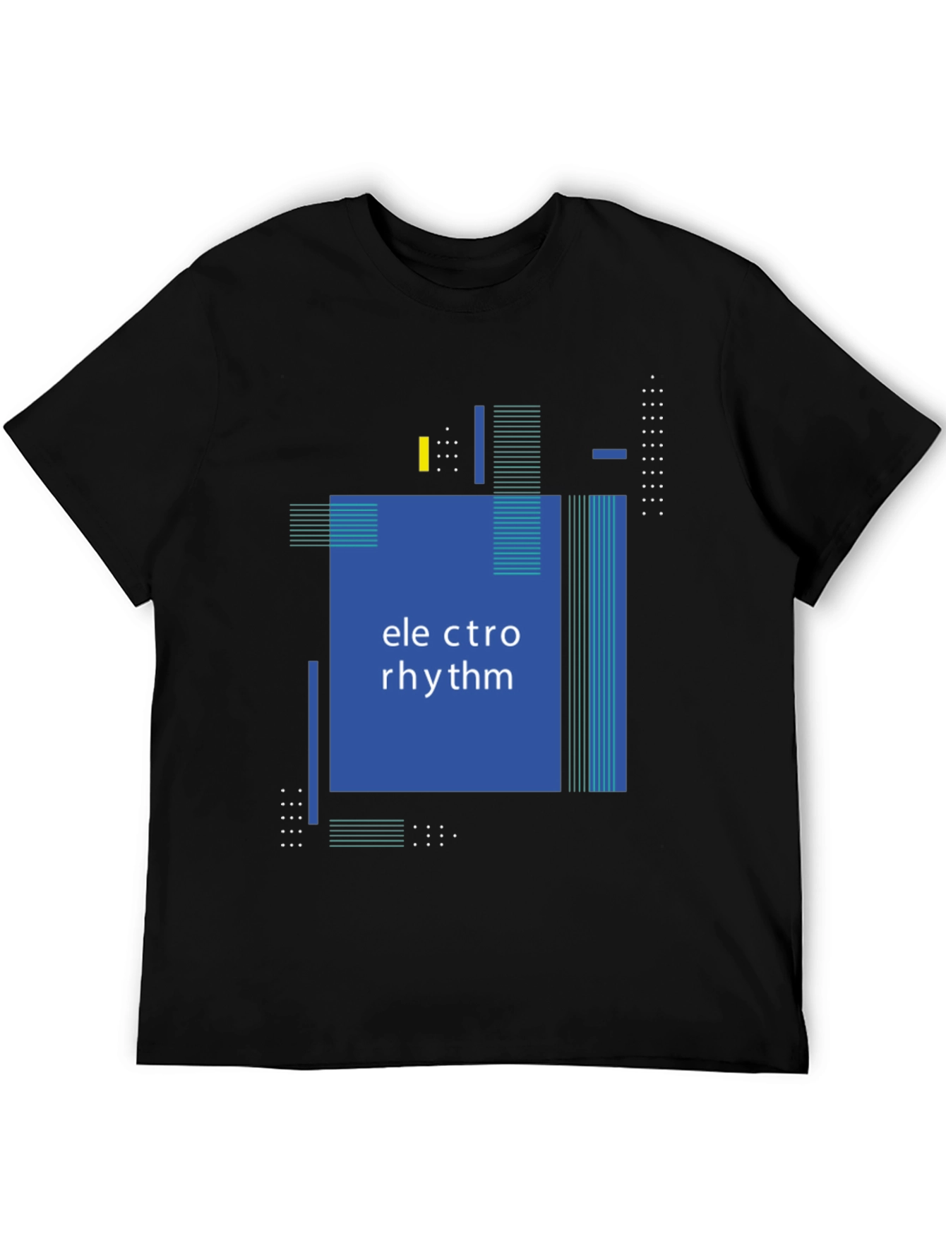 Electro Rhythm T-Shirt - Modern Graphic Design