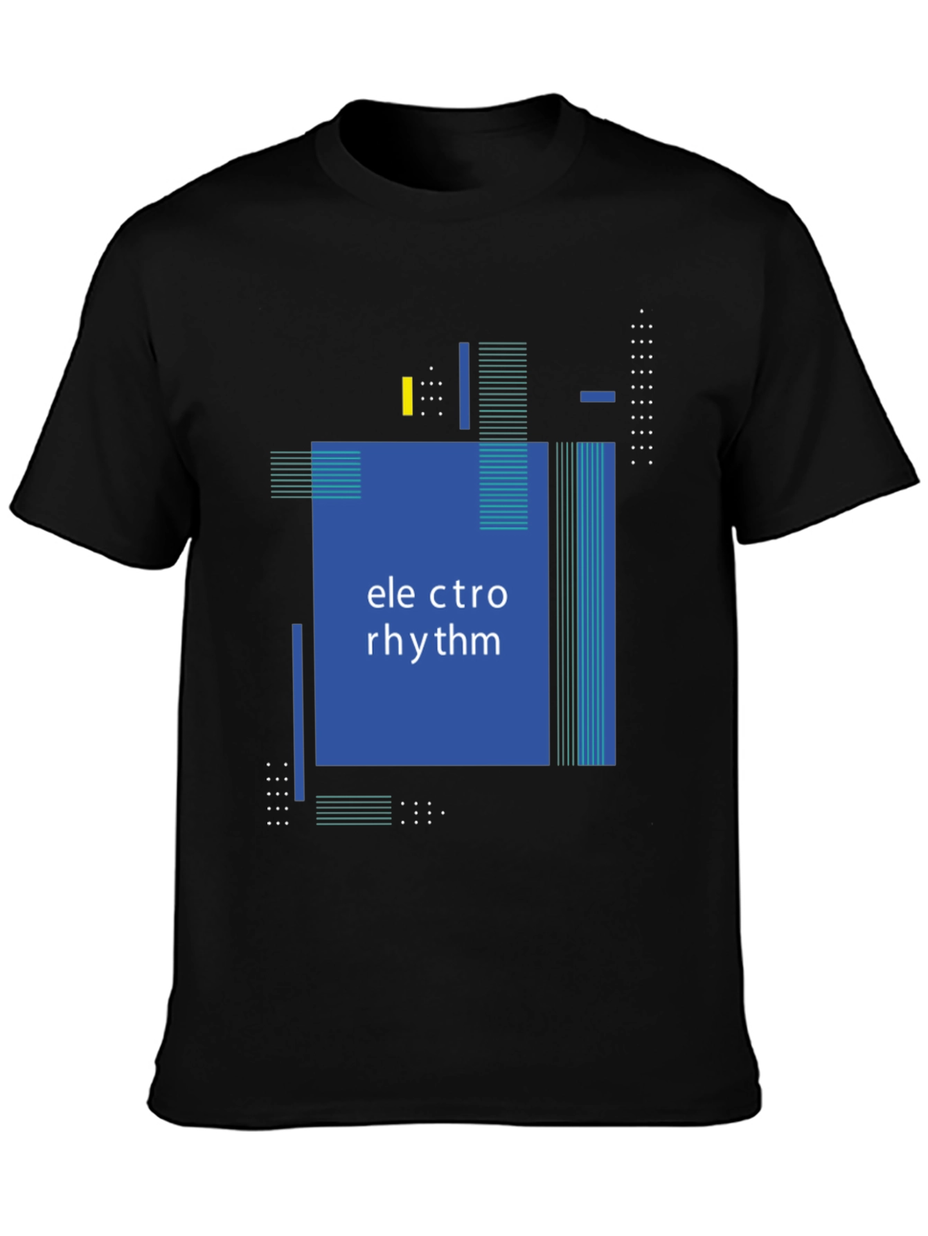 Electro Rhythm T-Shirt - Modern Graphic Design