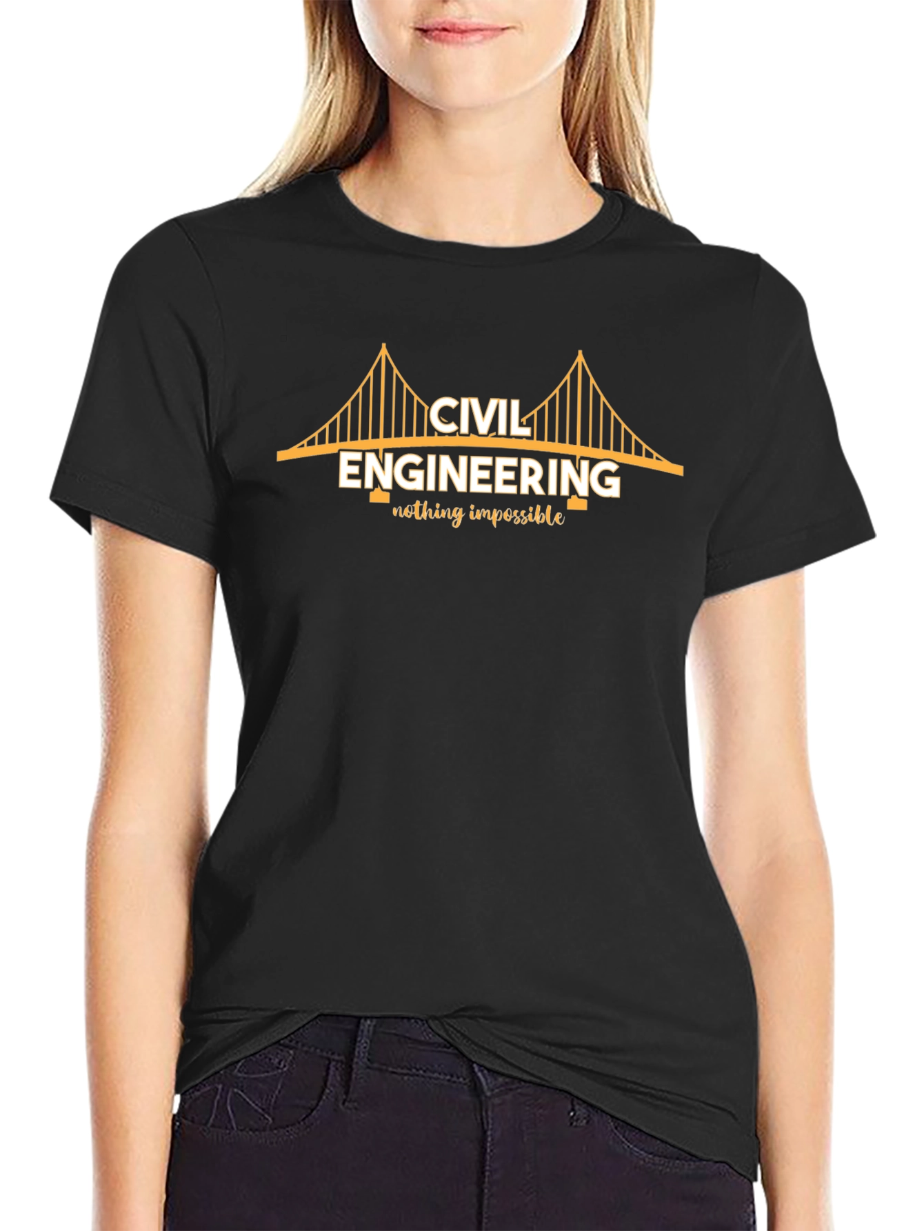 Civil Engineering T-Shirt: Nothing Impossible