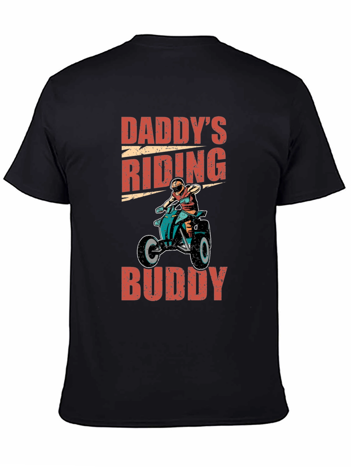 Daddys Riding Buddy Graphic Tee - ATV Adventure