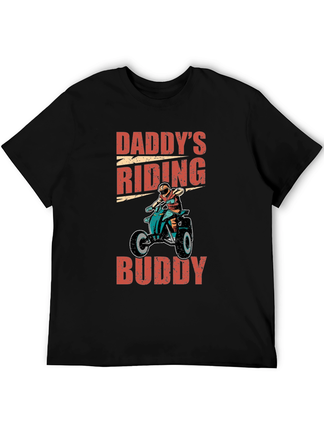 Daddys Riding Buddy Graphic Tee - ATV Adventure