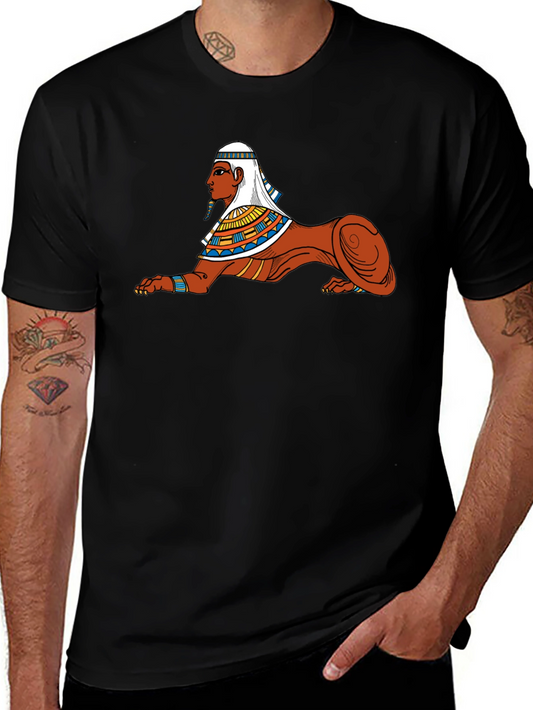 Sphinx Graphic T-Shirt - Ancient Egypt Design