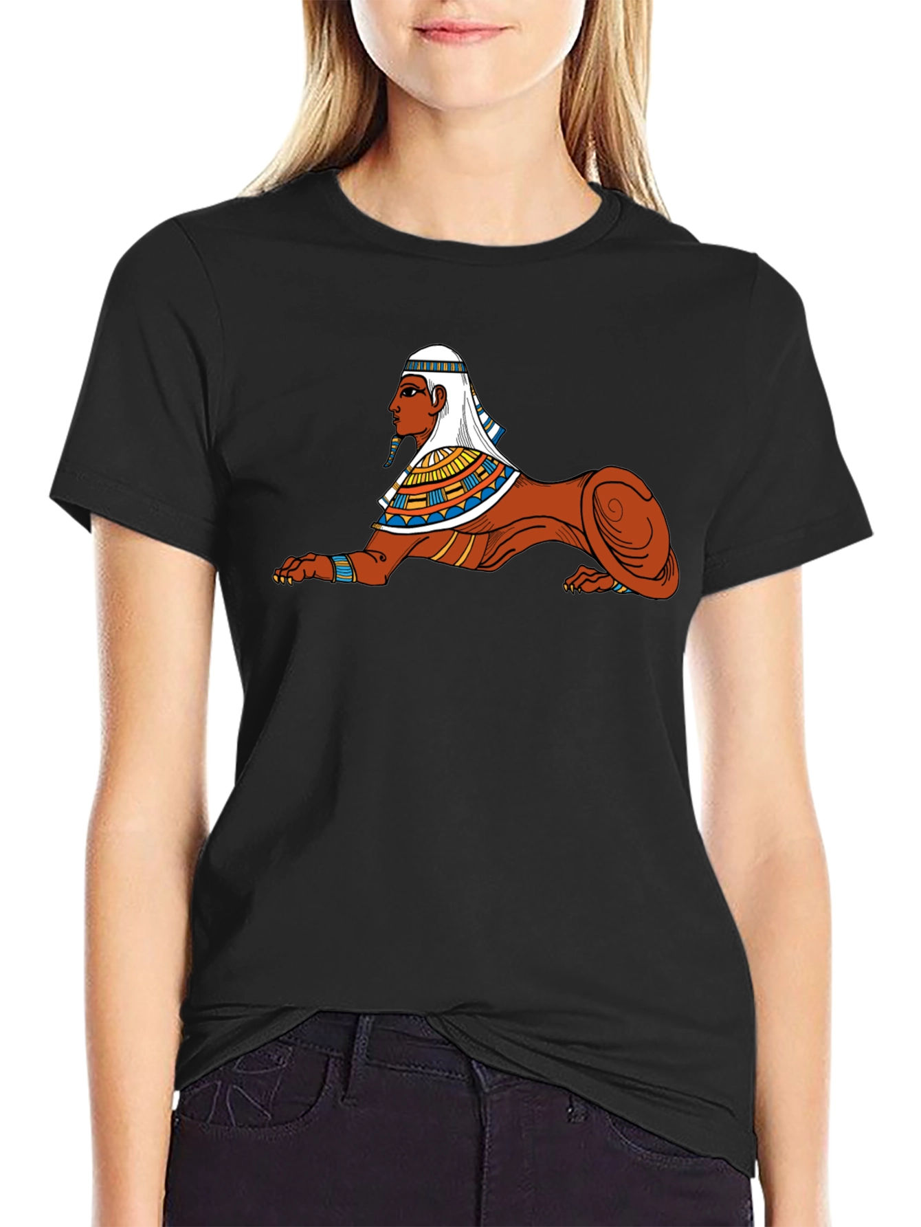 Sphinx Graphic T-Shirt - Ancient Egypt Design