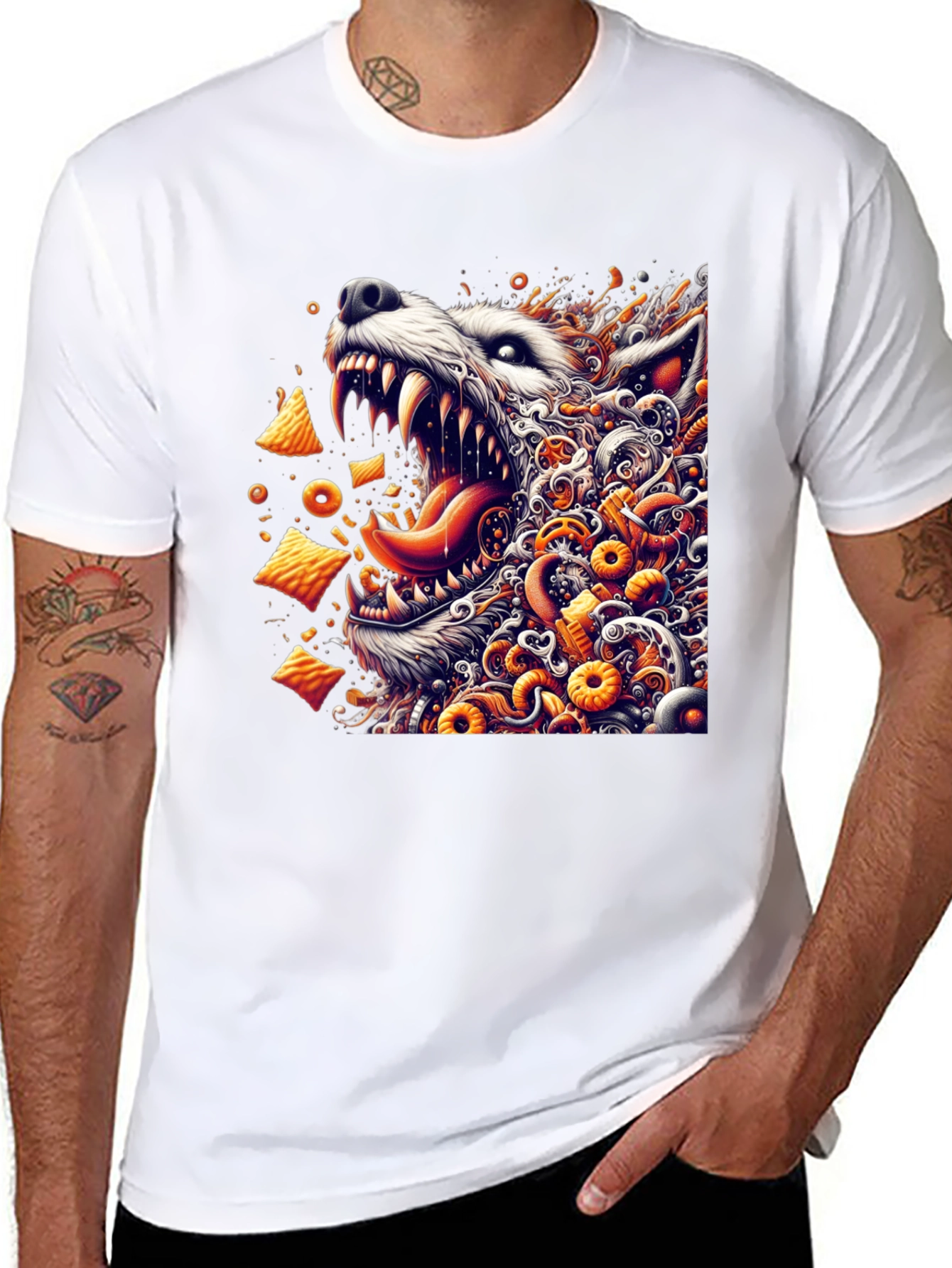 Wolf Snack Attack Graphic Tee