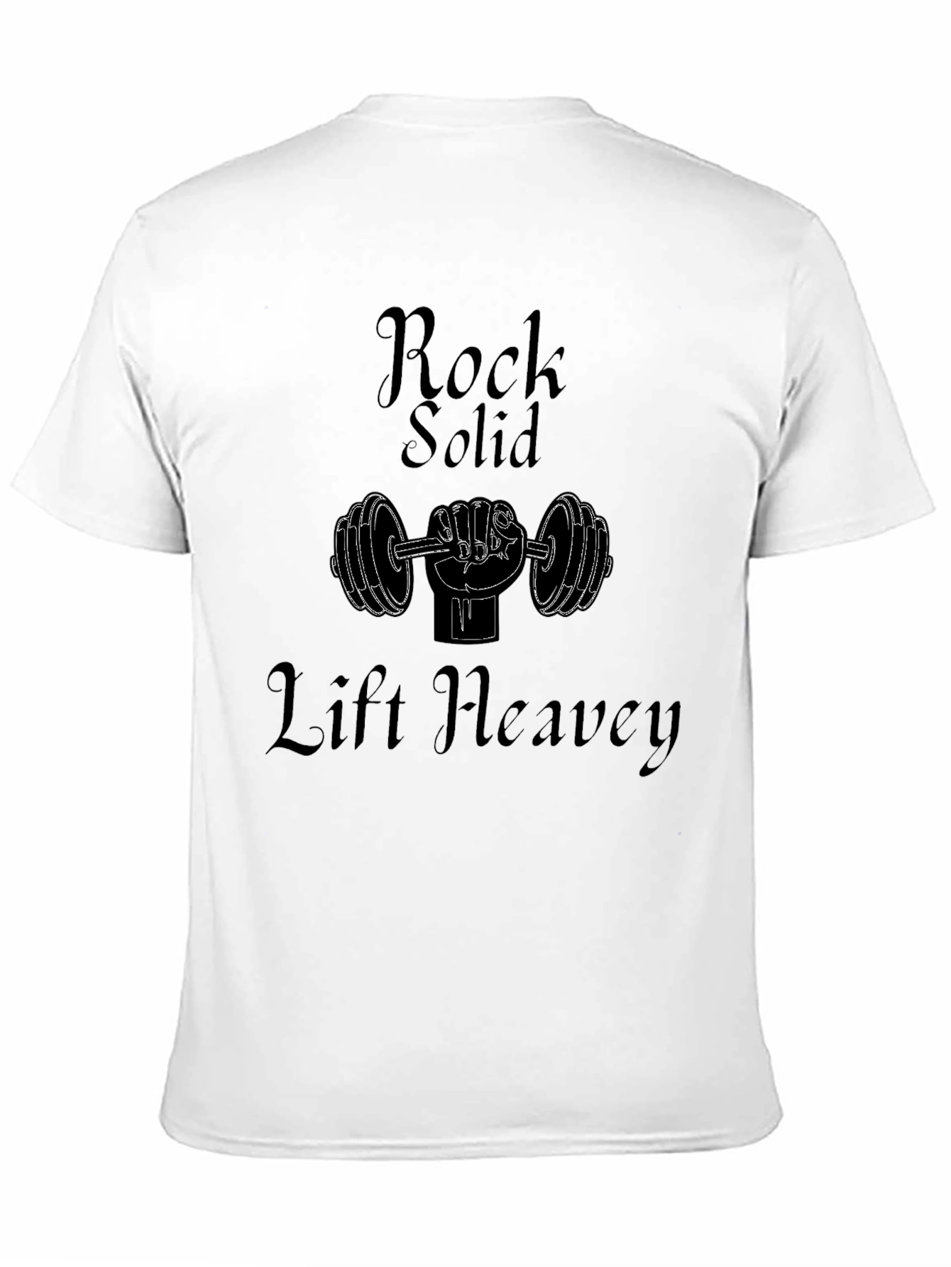 Rock Solid Lift Heavy Graphic Tee
