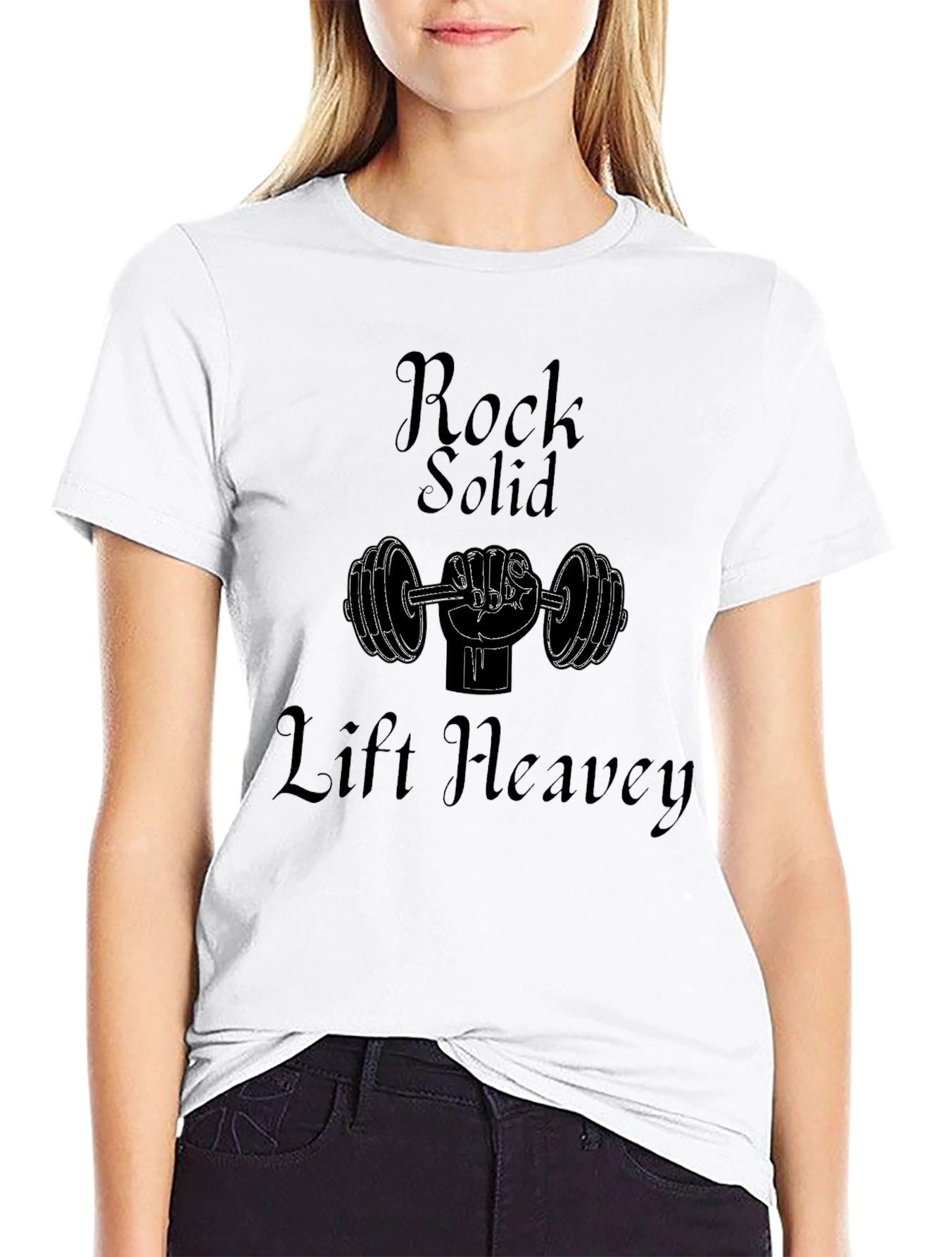 Rock Solid Lift Heavy Graphic Tee