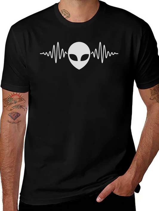 Alien Headbeat T-Shirt - Classic Sci-Fi Tee